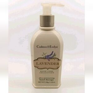 CRABTREE & EVELYN LAVENDER ULTRA MOISTURIZING HAND THERAPY 8.8 oz PUMP